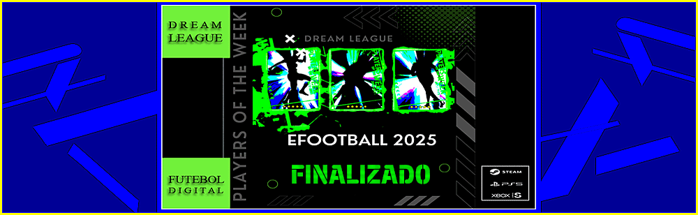 Imagem de apresentação 01: Banner / Slide 03: eFootball 2025 - Players Of The Week !!!
